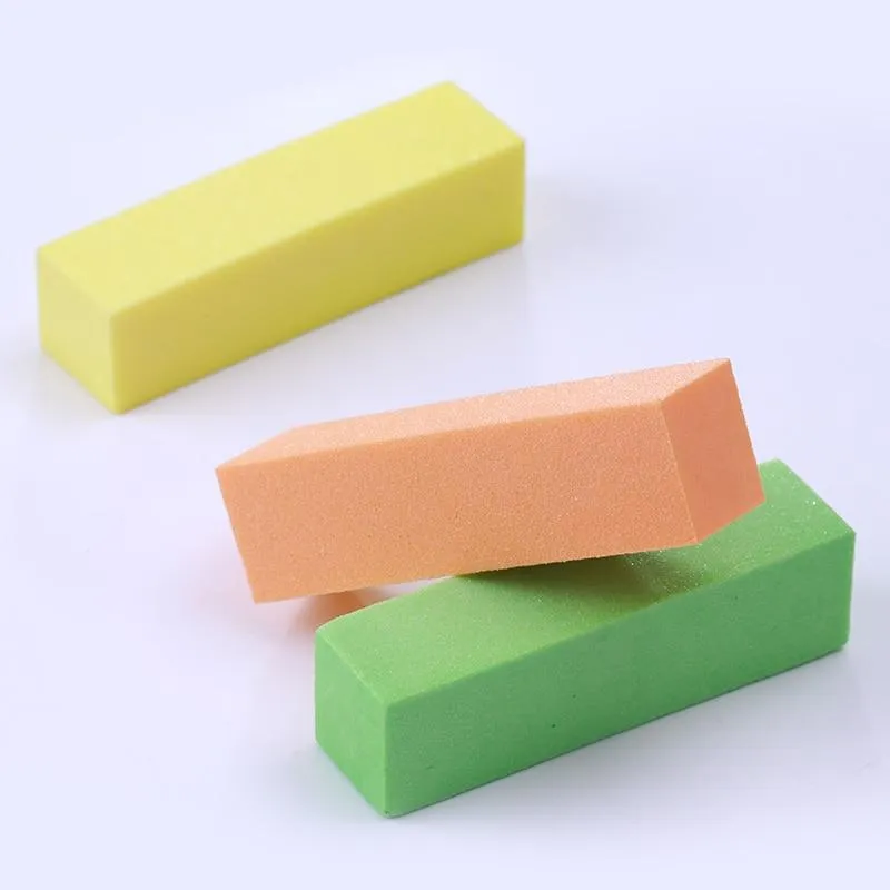 5/10Pcs Nail Buffers Files Set Sponge Sanding Block Grinding Polishing Manicuring Pedicure Professional Nail Art Tools