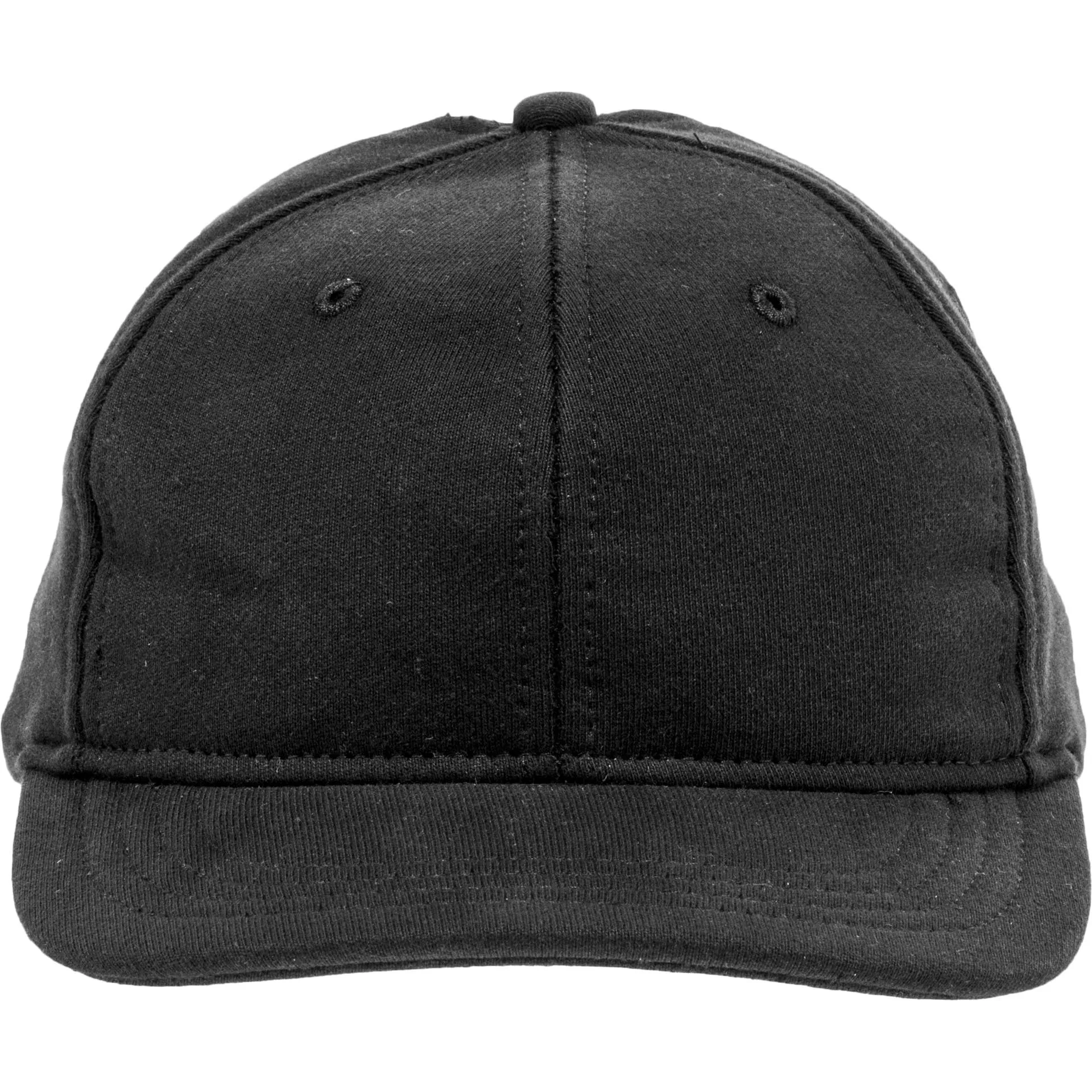 6 Pannel Hat Men's - Black