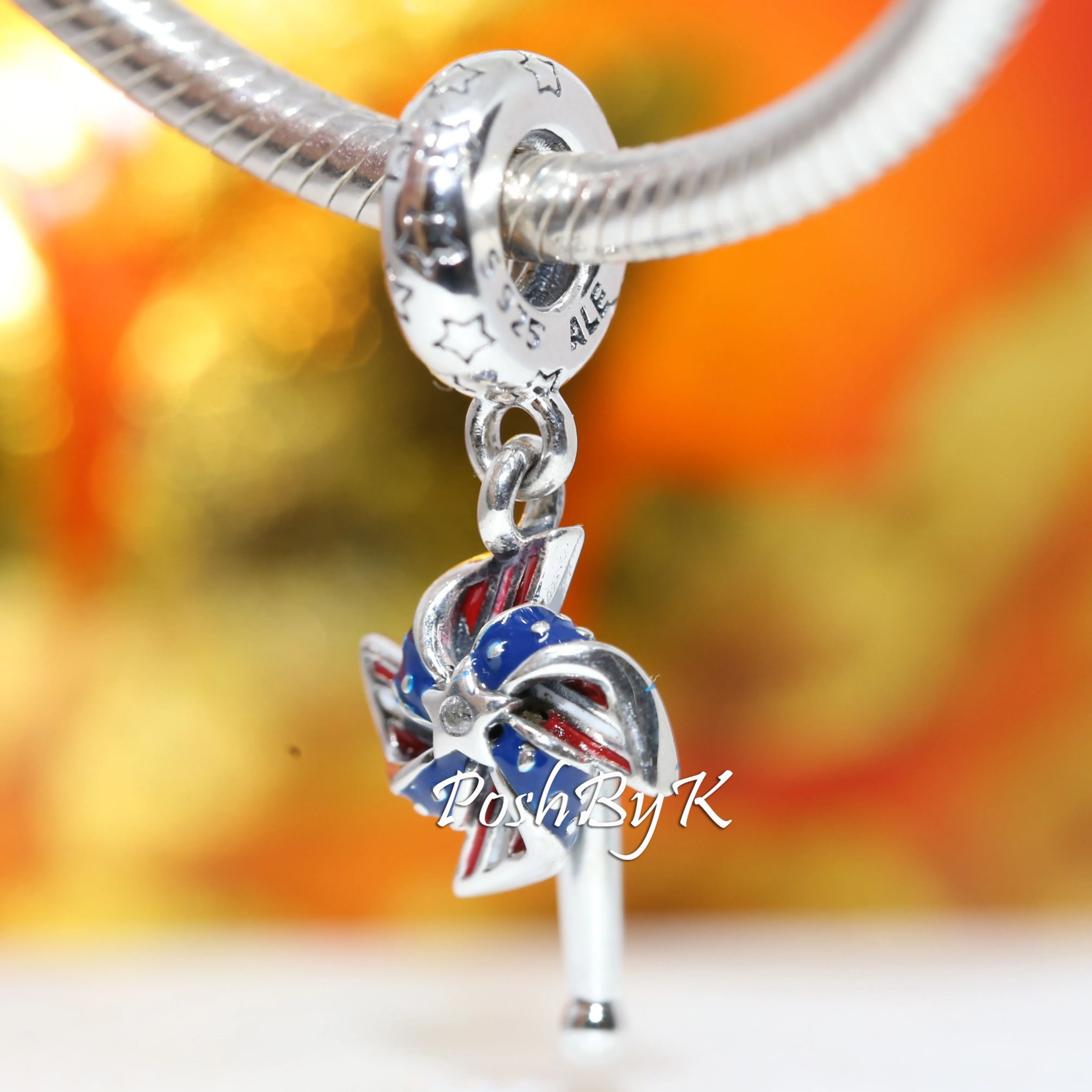 American Pinwheel Charm 798929C01