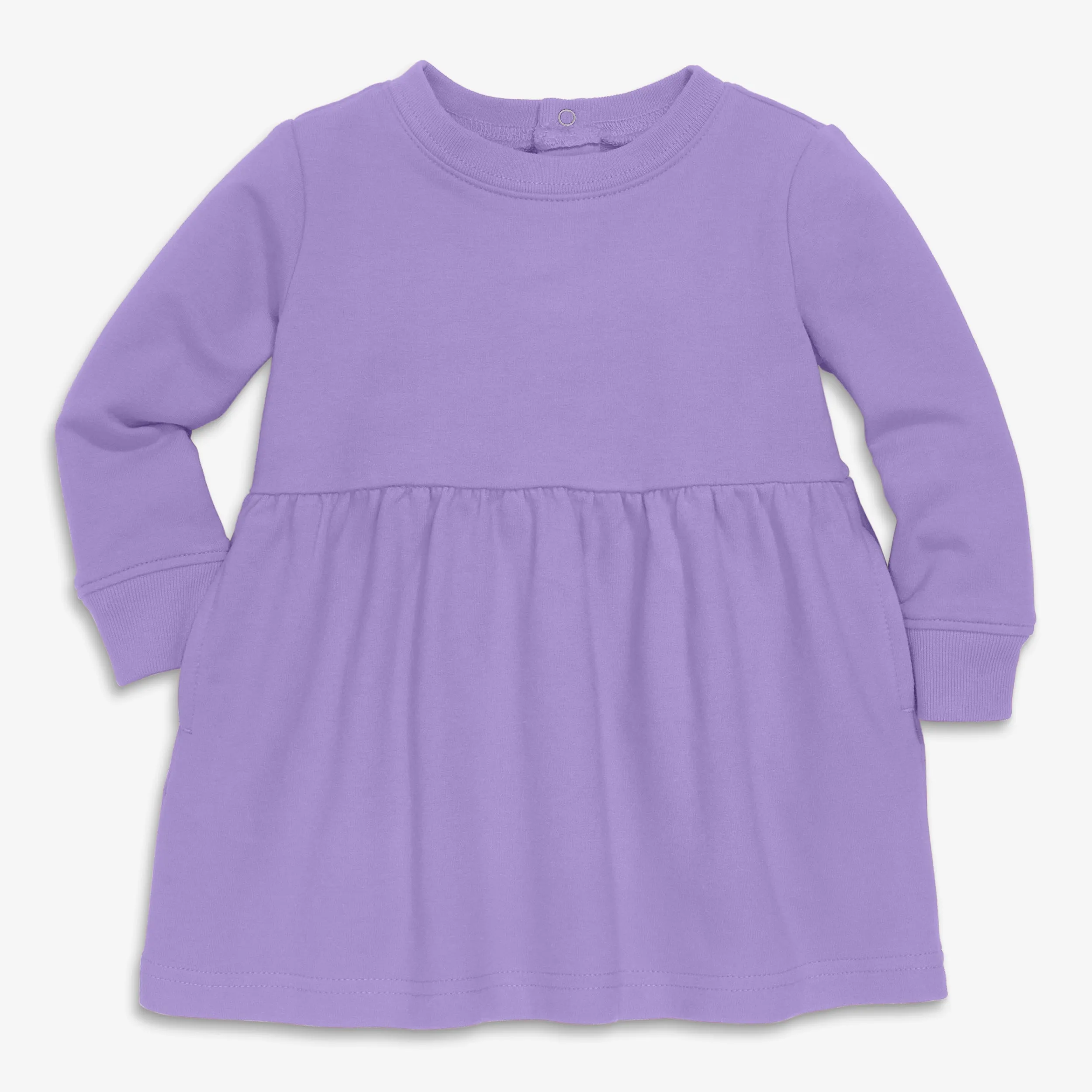 Baby cozy pocket dress