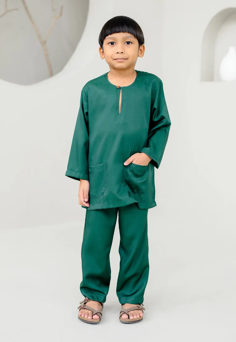 Baju Melayu Boy (Emerald Green)