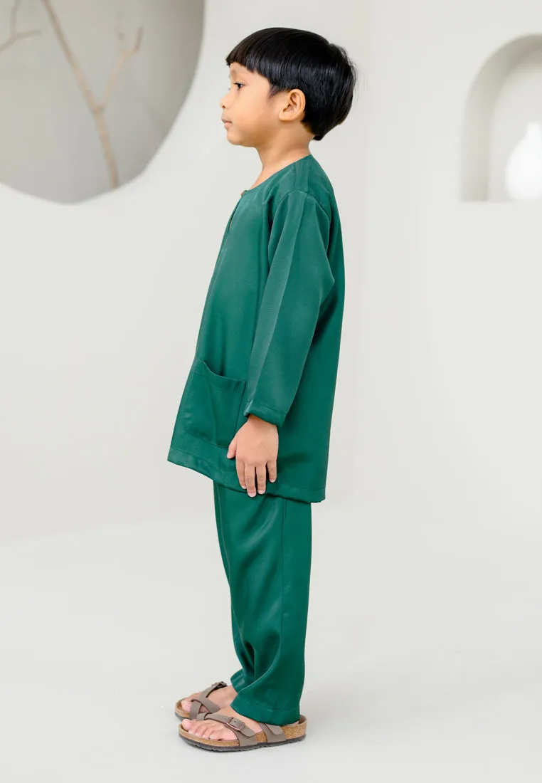 Baju Melayu Boy (Emerald Green)