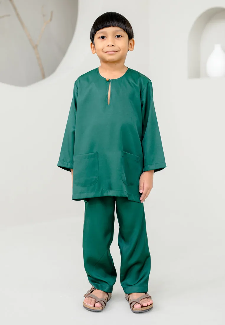 Baju Melayu Boy (Emerald Green)