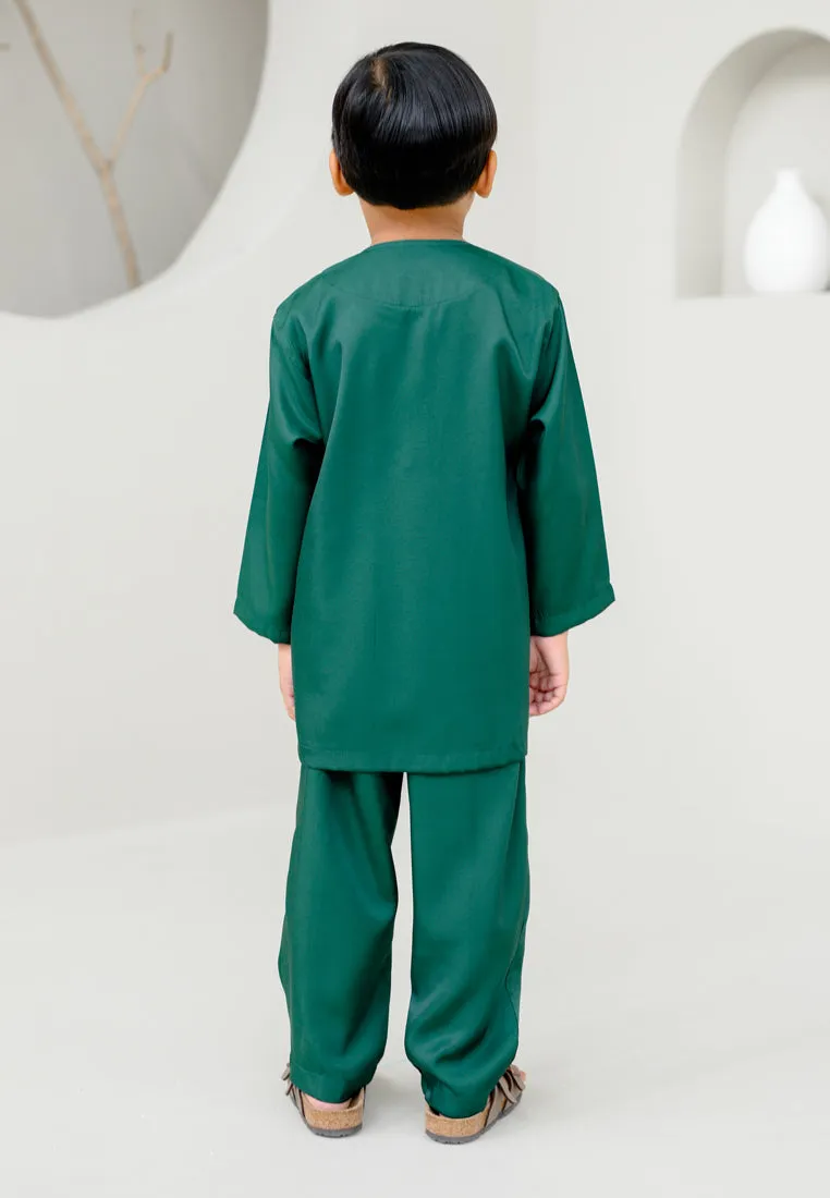 Baju Melayu Boy (Emerald Green)