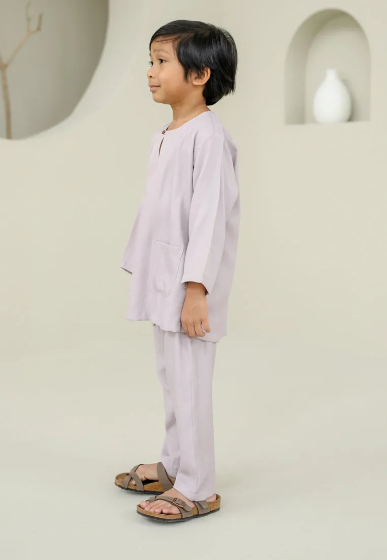 Baju Melayu Boy (Lilac)