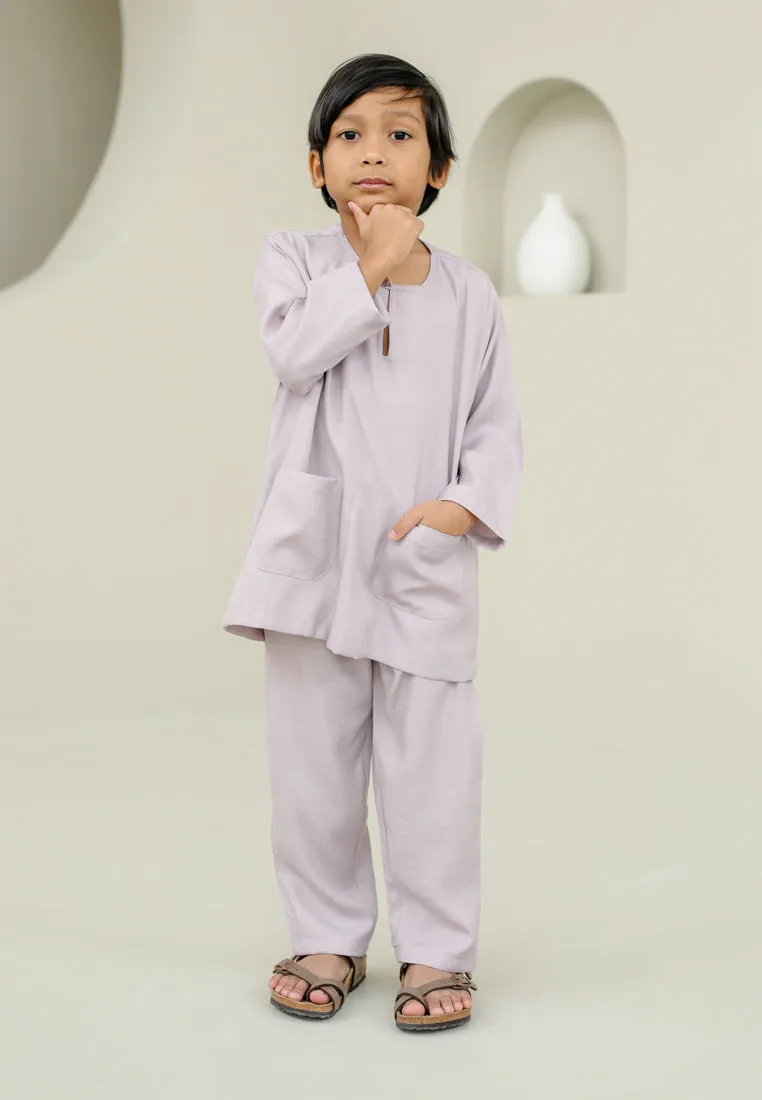 Baju Melayu Boy (Lilac)