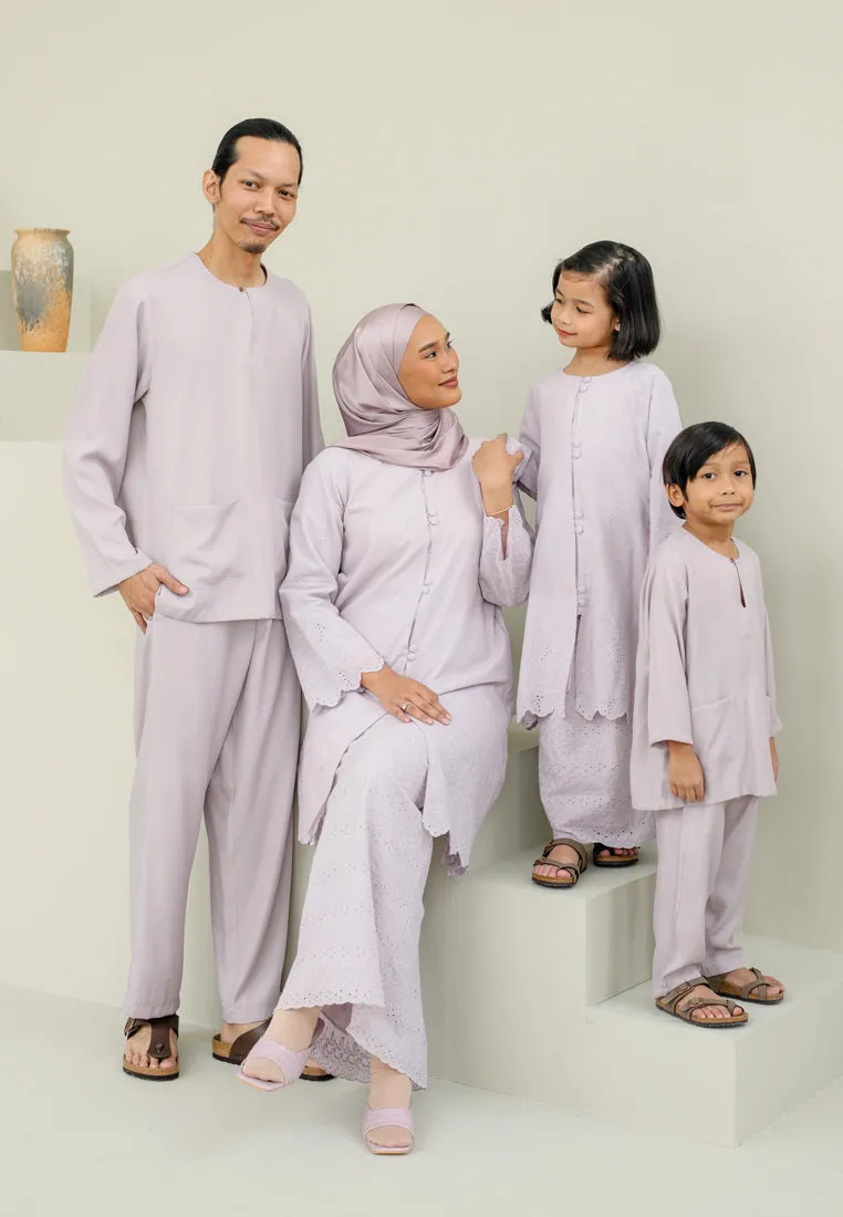 Baju Melayu Boy (Lilac)