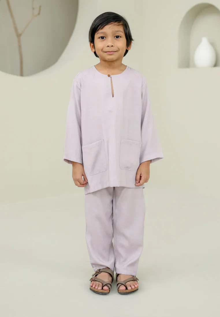 Baju Melayu Boy (Lilac)