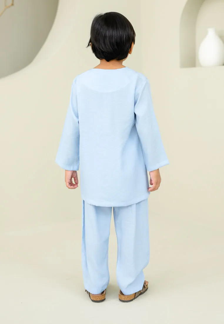 Baju Melayu Boy (Soft Blue)