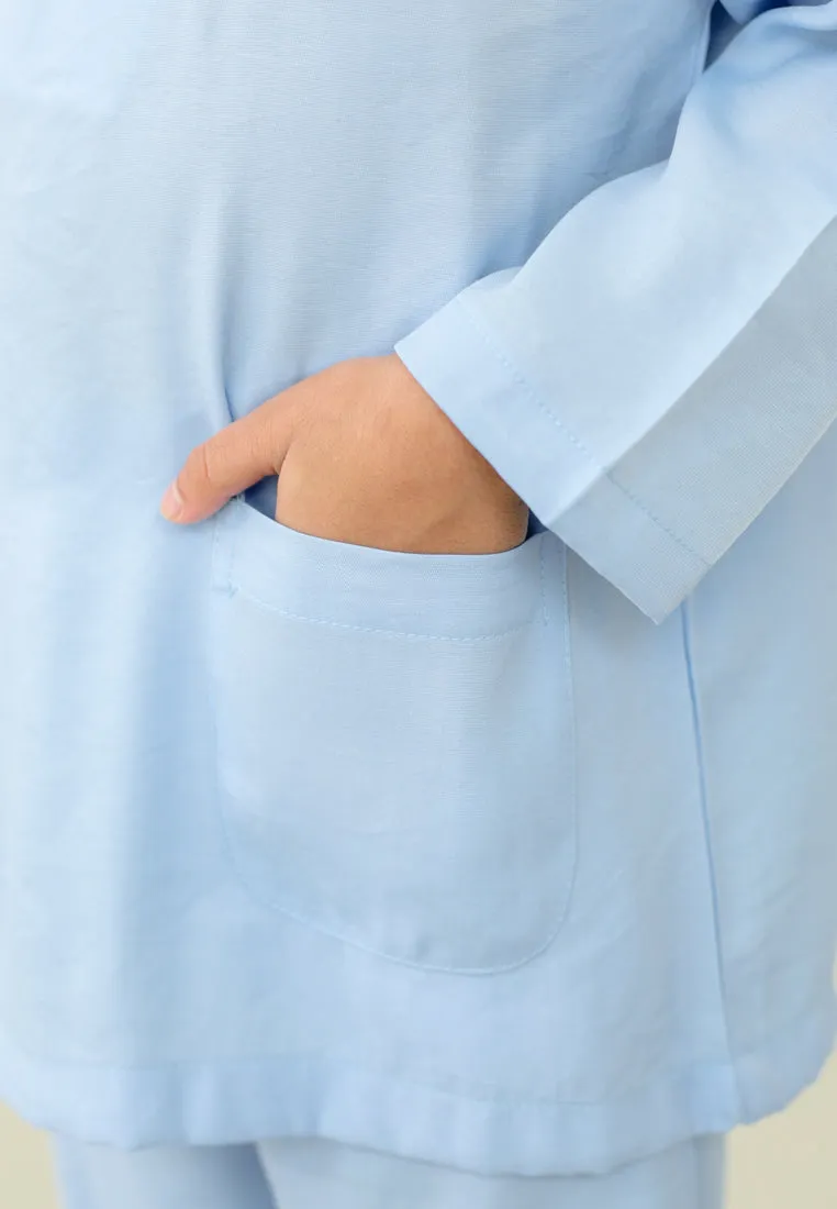 Baju Melayu Boy (Soft Blue)