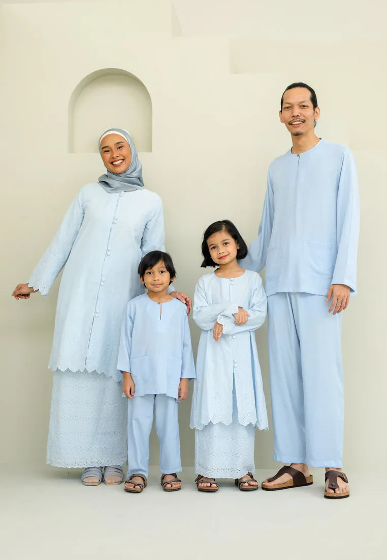 Baju Melayu Boy (Soft Blue)