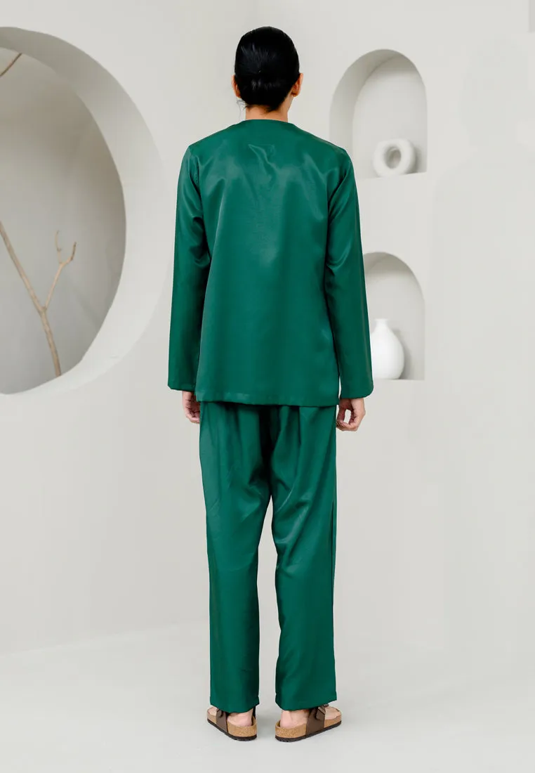 Baju Melayu Men (Emerald Green)