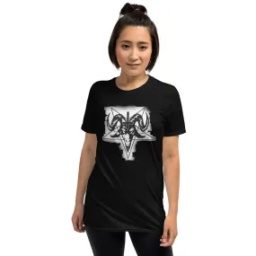 Baphomet Shirt / Pentacle Shirt / Ankh Shirt / Soft Goth Shirt