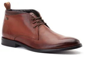 Base London Nolan Mens Leather Chukka Boot