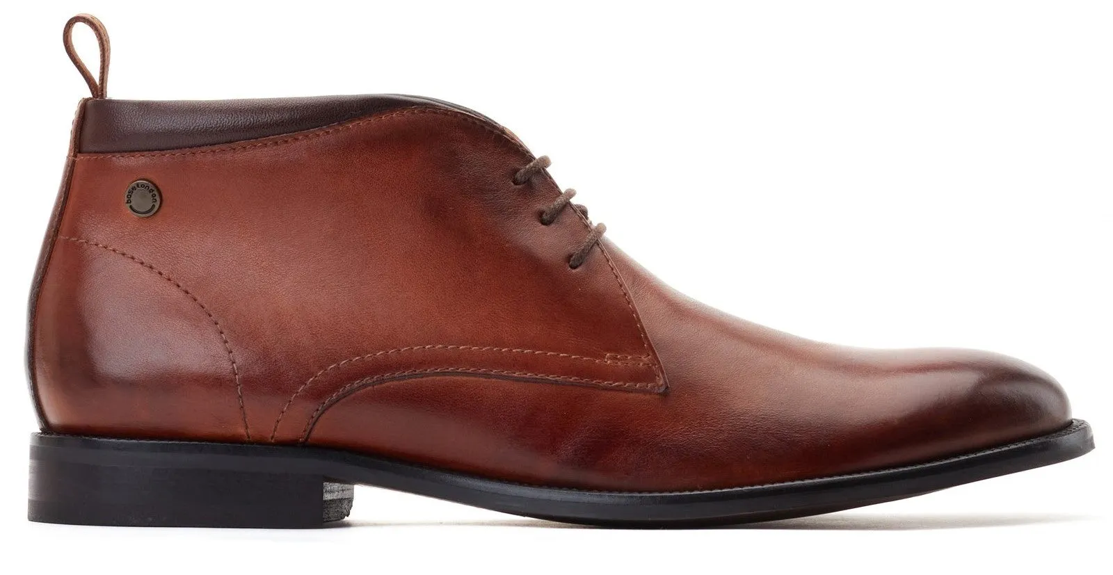 Base London Nolan Mens Leather Chukka Boot