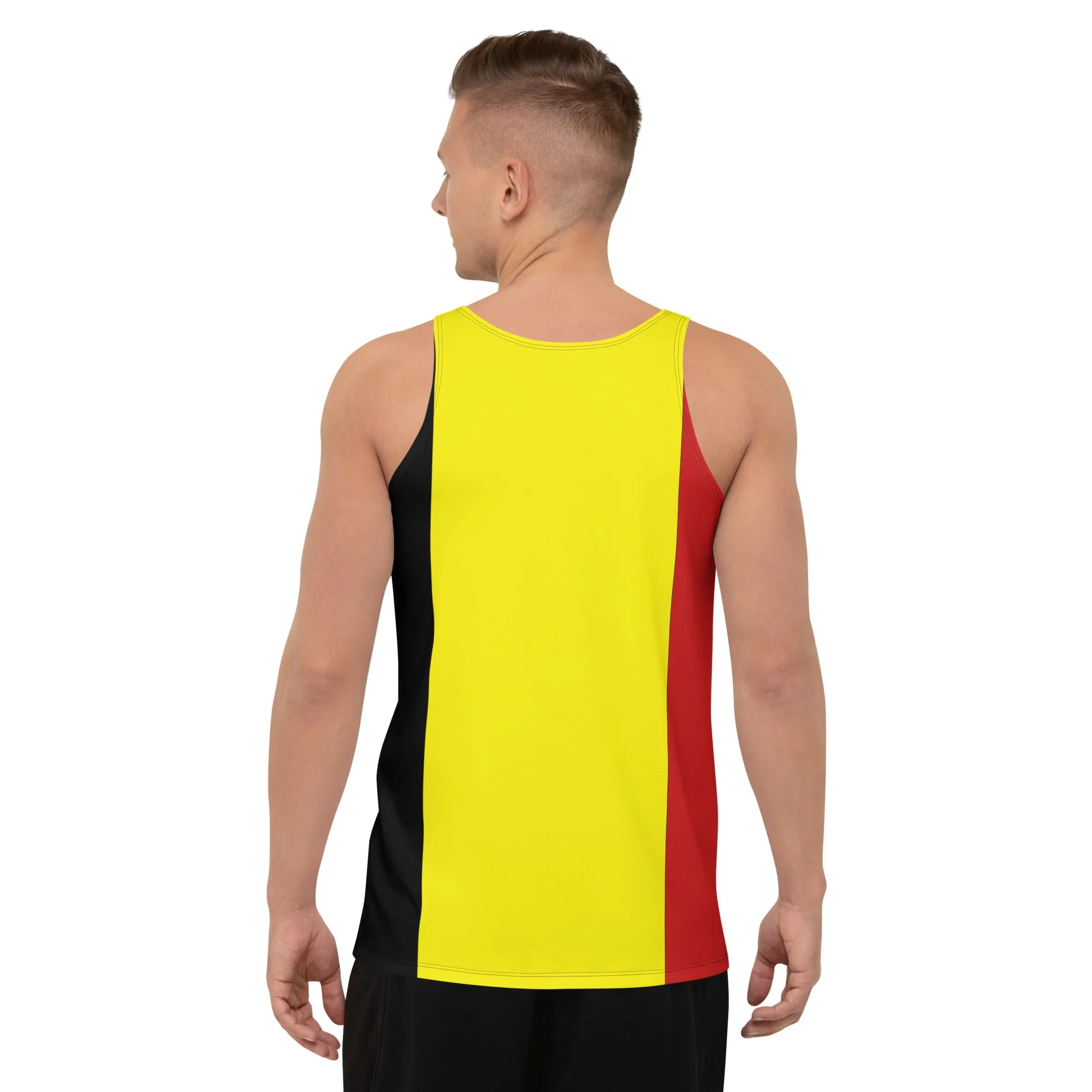 Belgium Tank Top / Belgium Flag Color