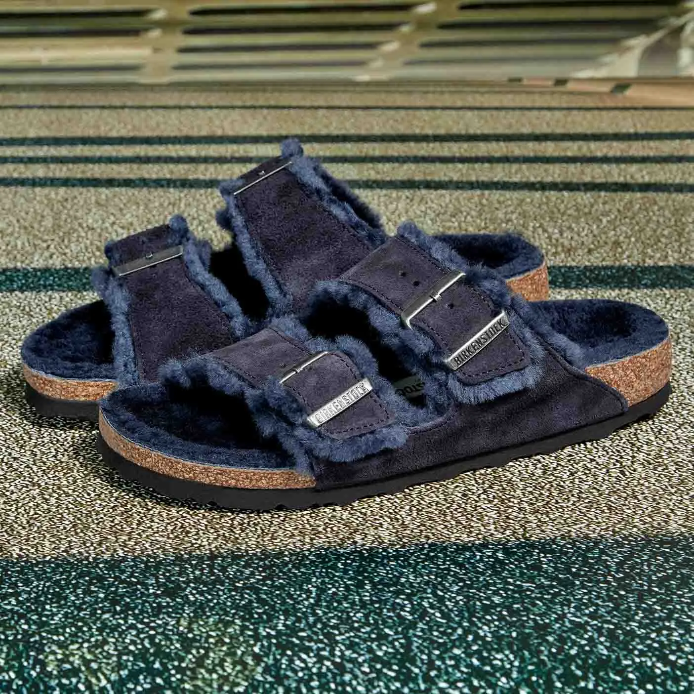 Birkenstock Arizona Fell Midnight      