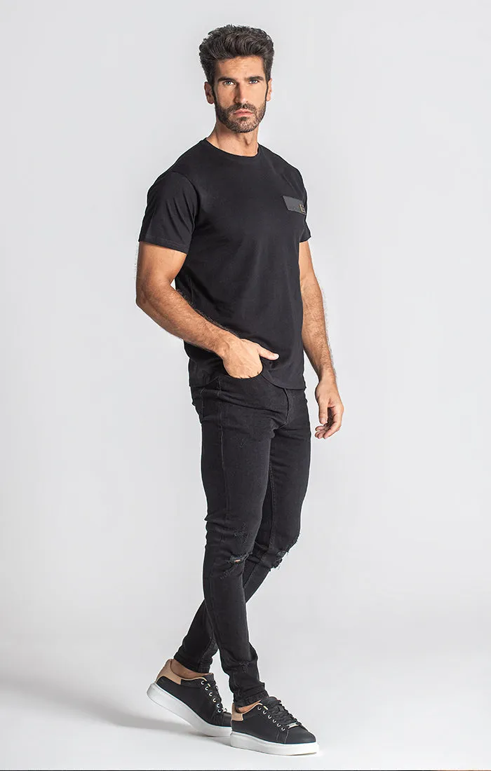 Black Bergen Tee