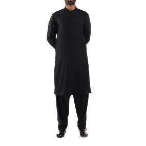 Black Shalwar Qameez