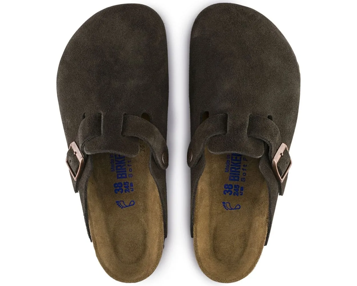 Boston Men's Soft Footbed Suede