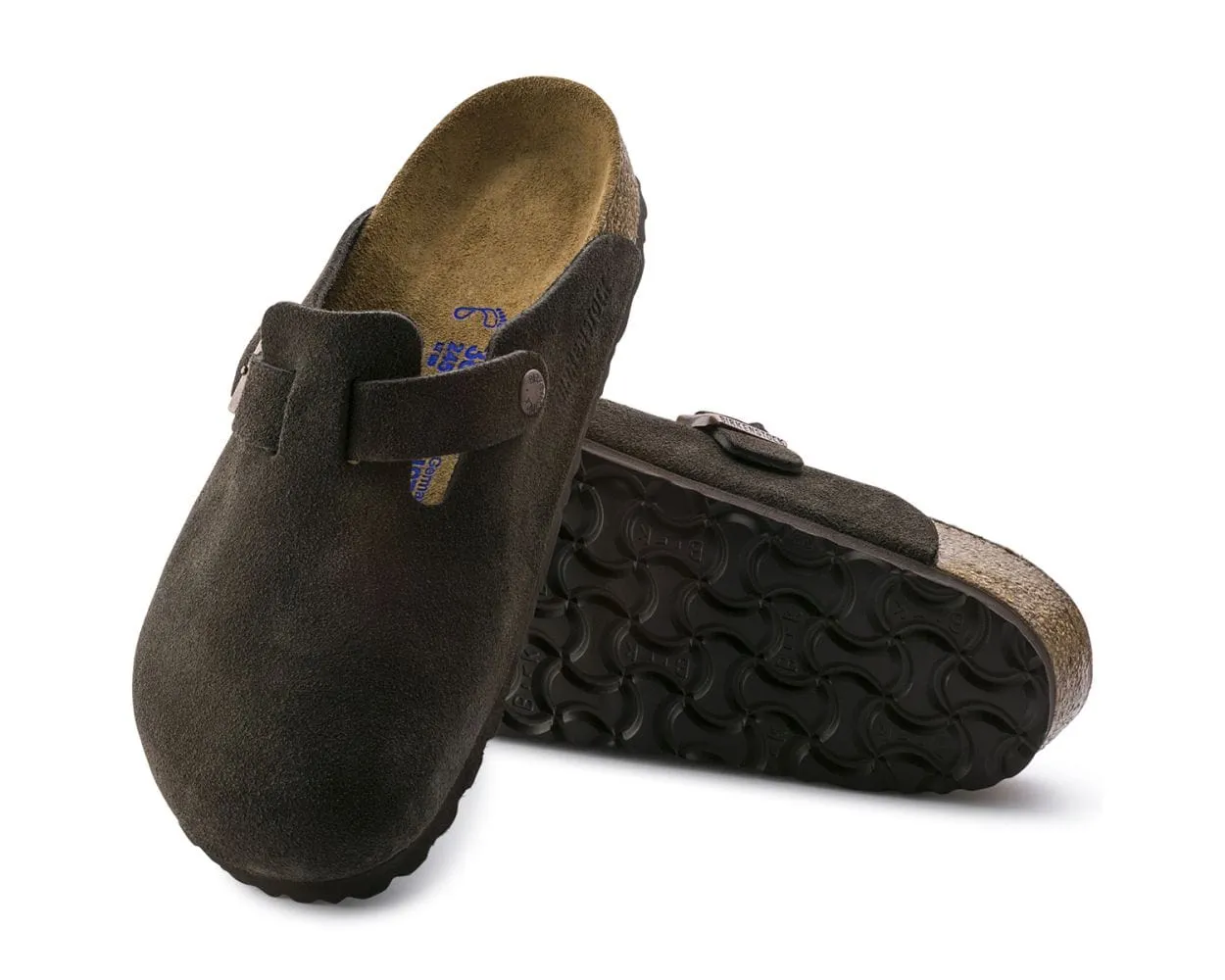 Boston Men's Soft Footbed Suede