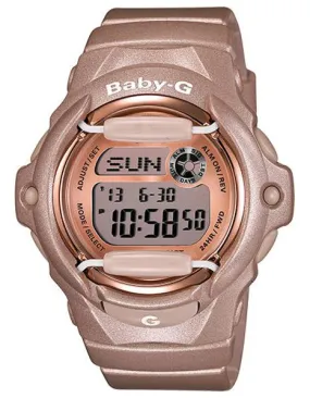 Casio Baby-G Whale Watch - Champagne Pink Design - Resin Strap