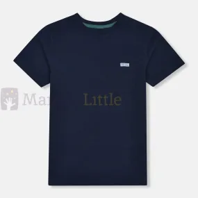 Chest Pocket Navy T Shirt 13041