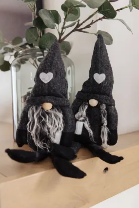 Coffee Lover Gnomes Set of 2 in Charcoal- USE CODE SPRING24 for 40% OFF!!!!