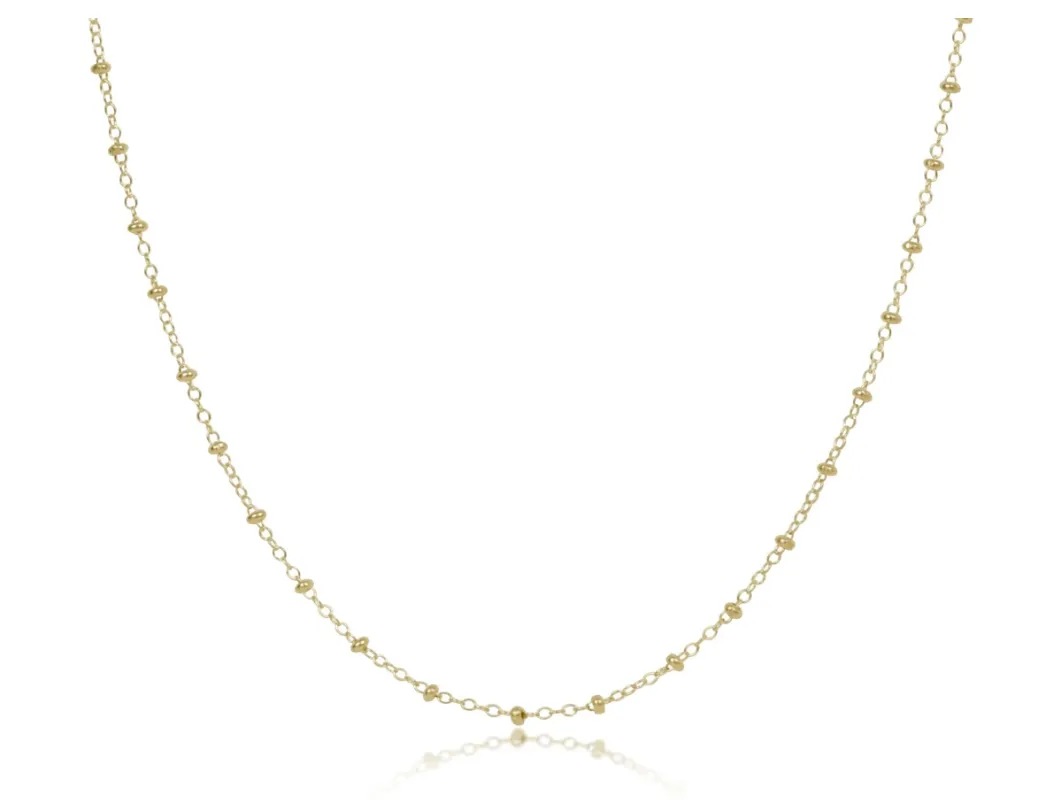 E Newton Choker Simplicity Chain Gold