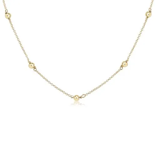 E Newton Choker Simplicity Chain Gold