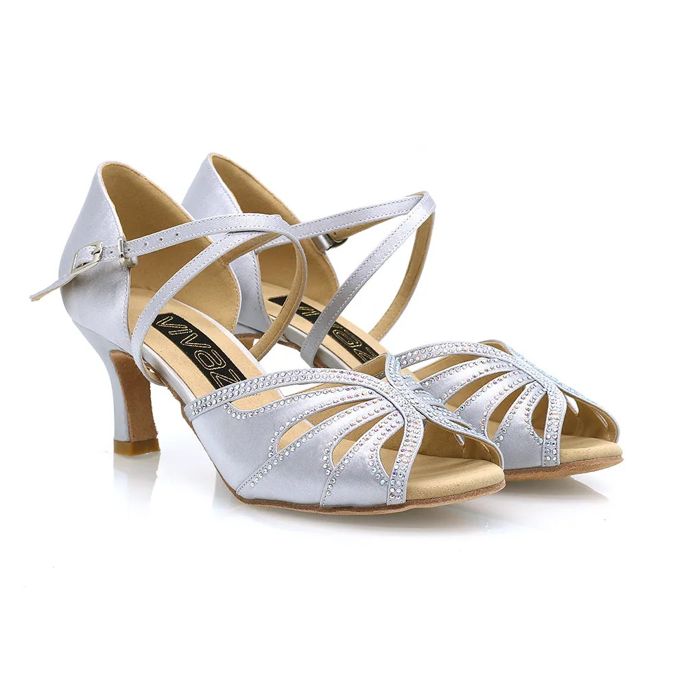 Ella - 2.5 Latin Bridal Dance Heels