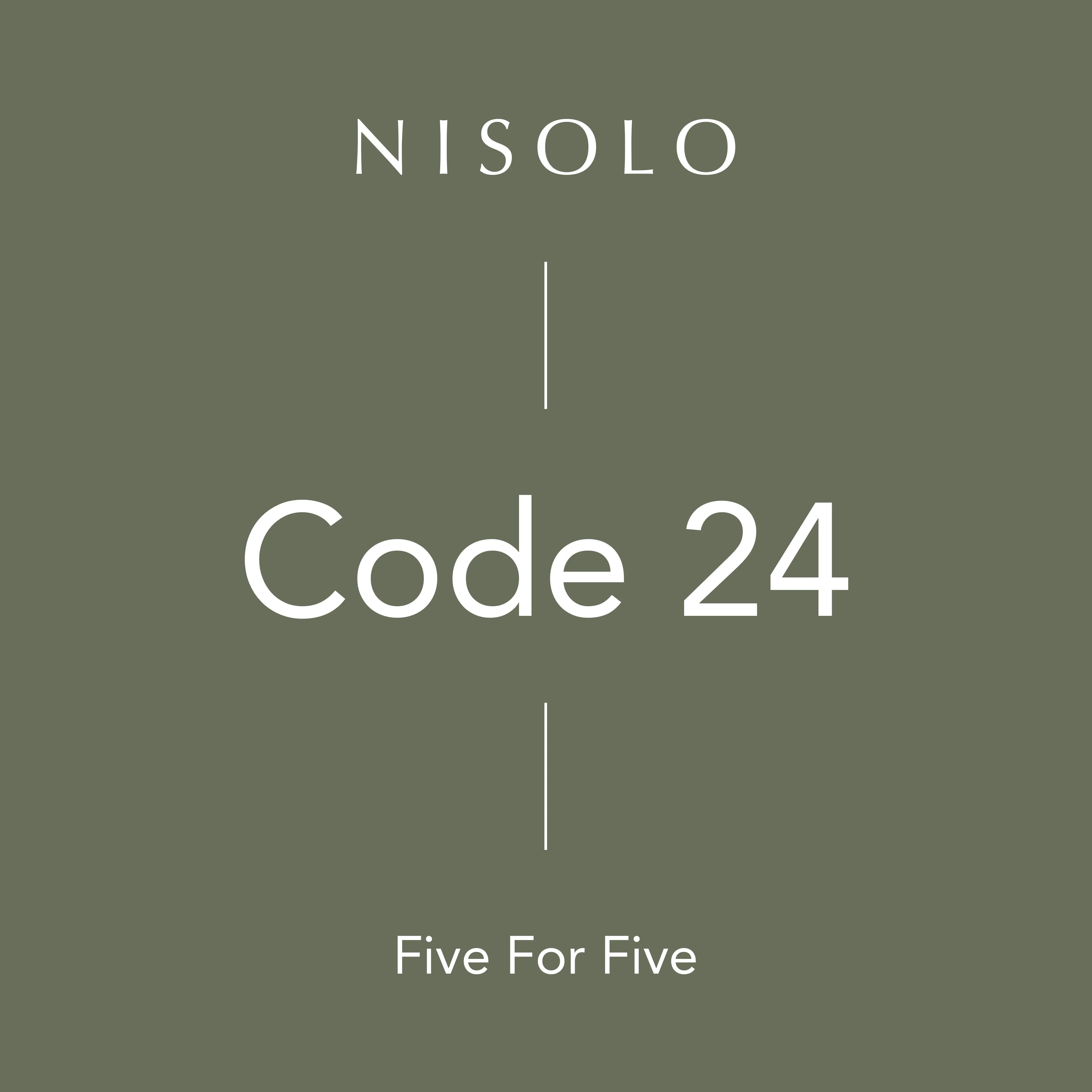 FIVE for FIVE Club: Code 24