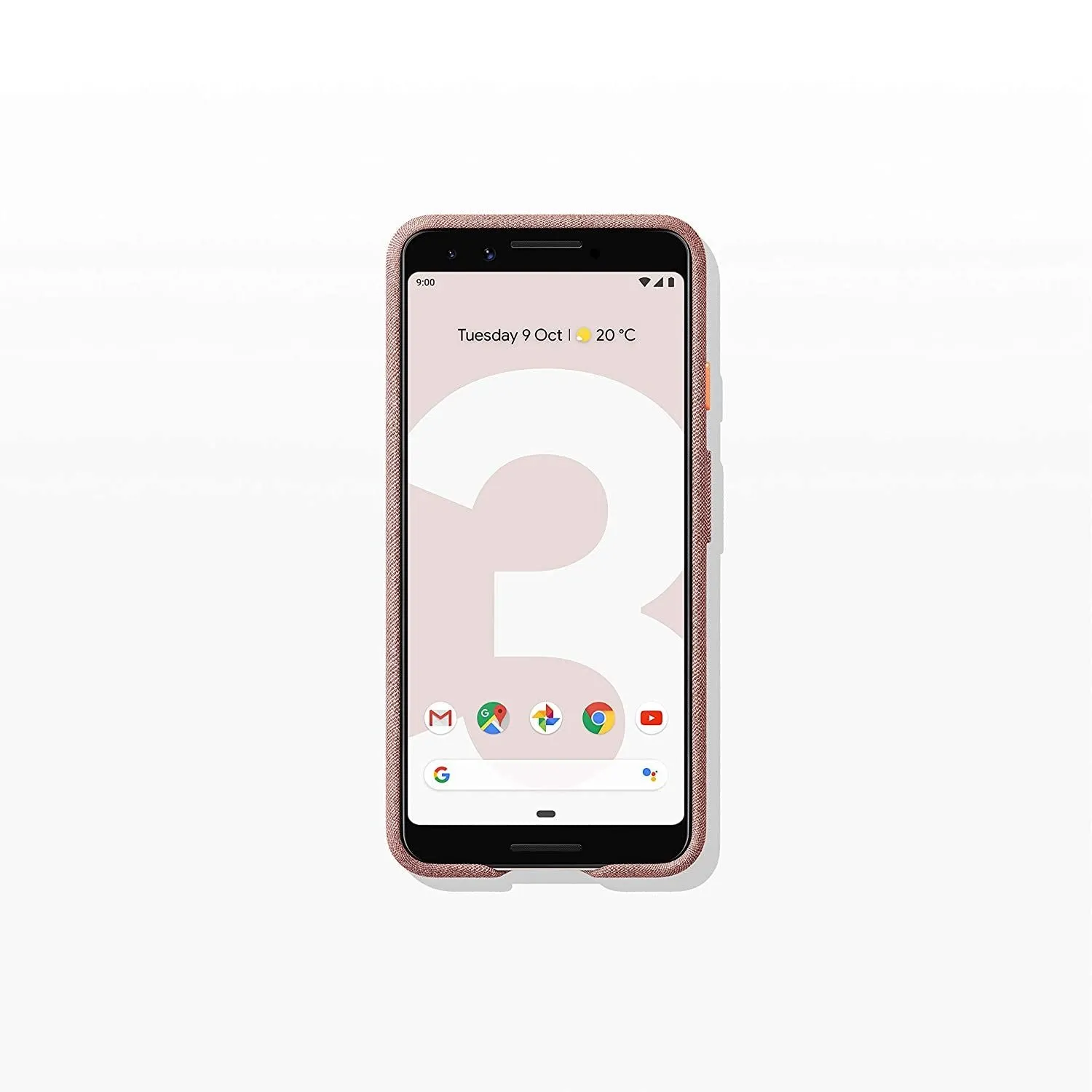 Google Pixel 3 Fabric Case Pink Moon - GA00492