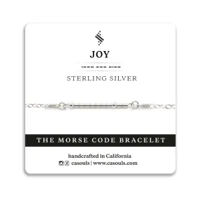 JOY - MORSE CODE BRACELET