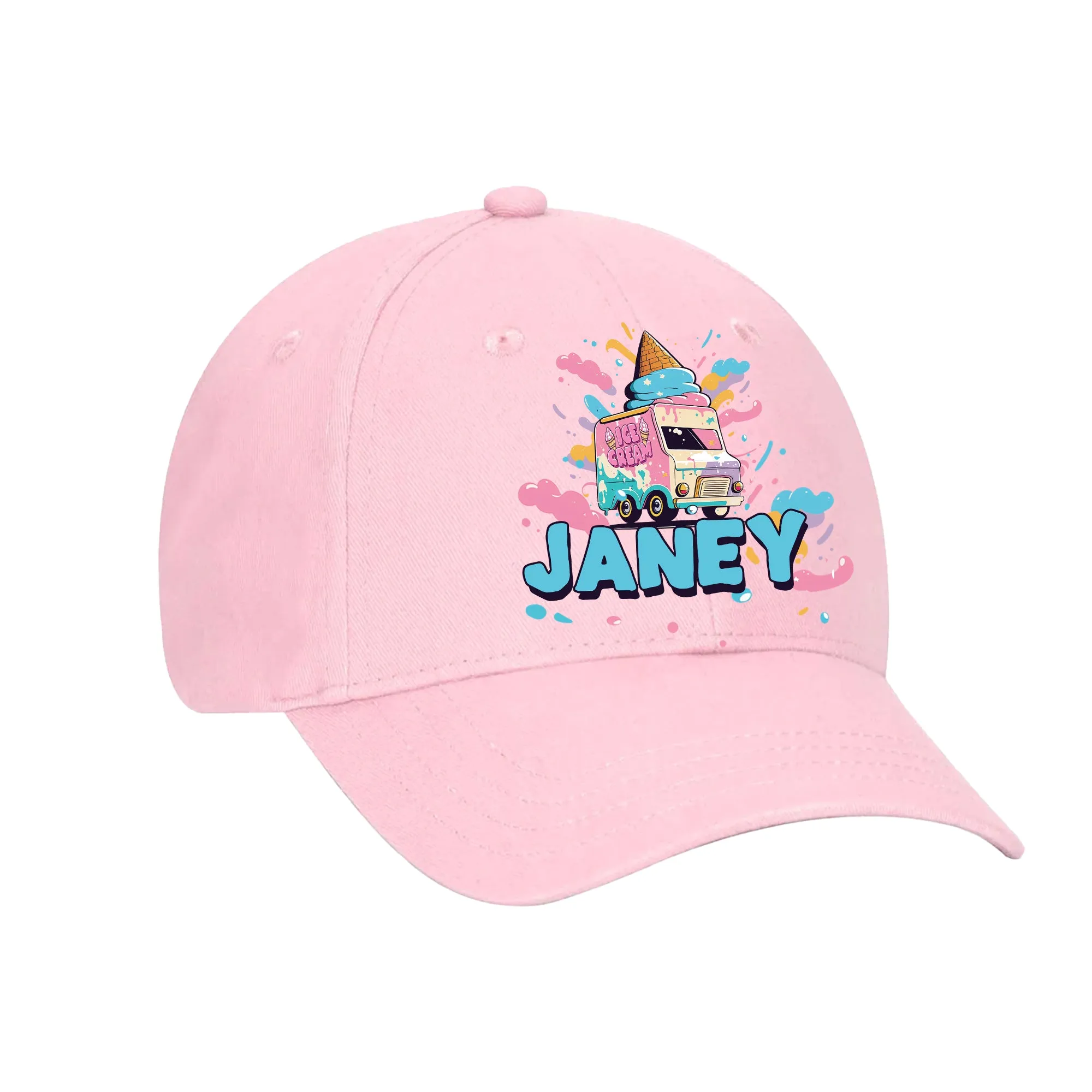 KIDS Personalized Hat - Ice Cream Truck Name