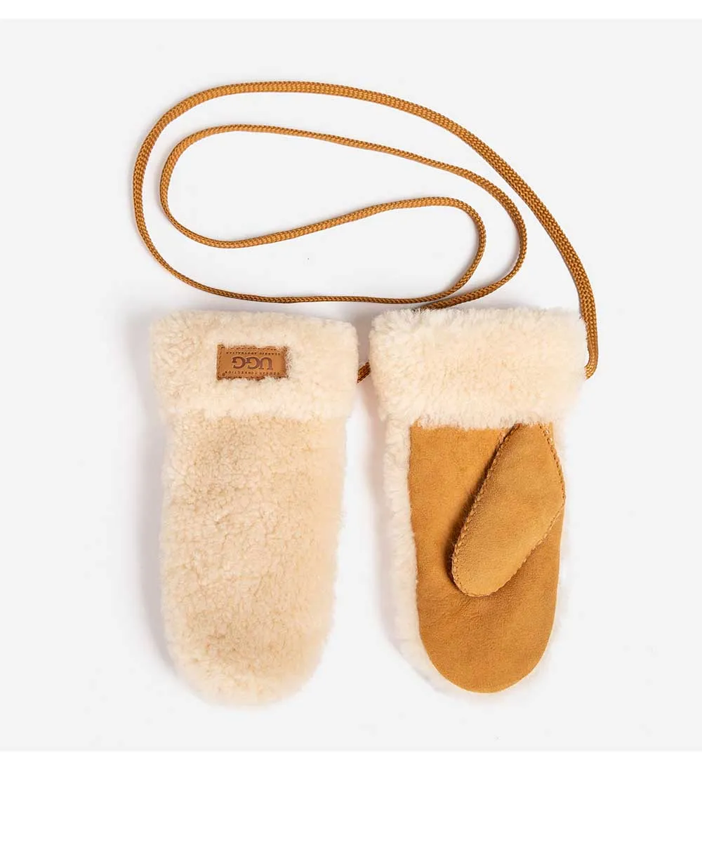 Kid's UGG Curly Mitten Gloves