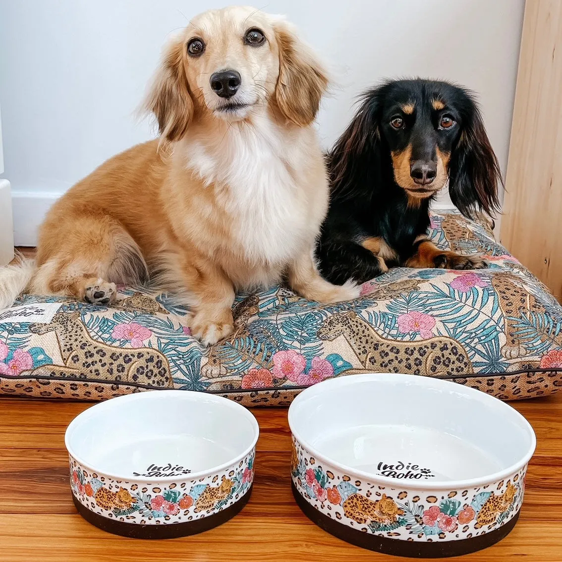 Leopard Luxe - Ceramic Dog Bowls