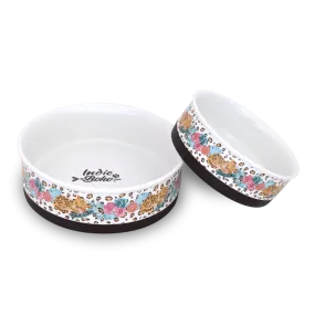 Leopard Luxe - Ceramic Dog Bowls