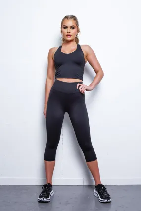 LILYBOD Pippa 3/4 Leggings - Black