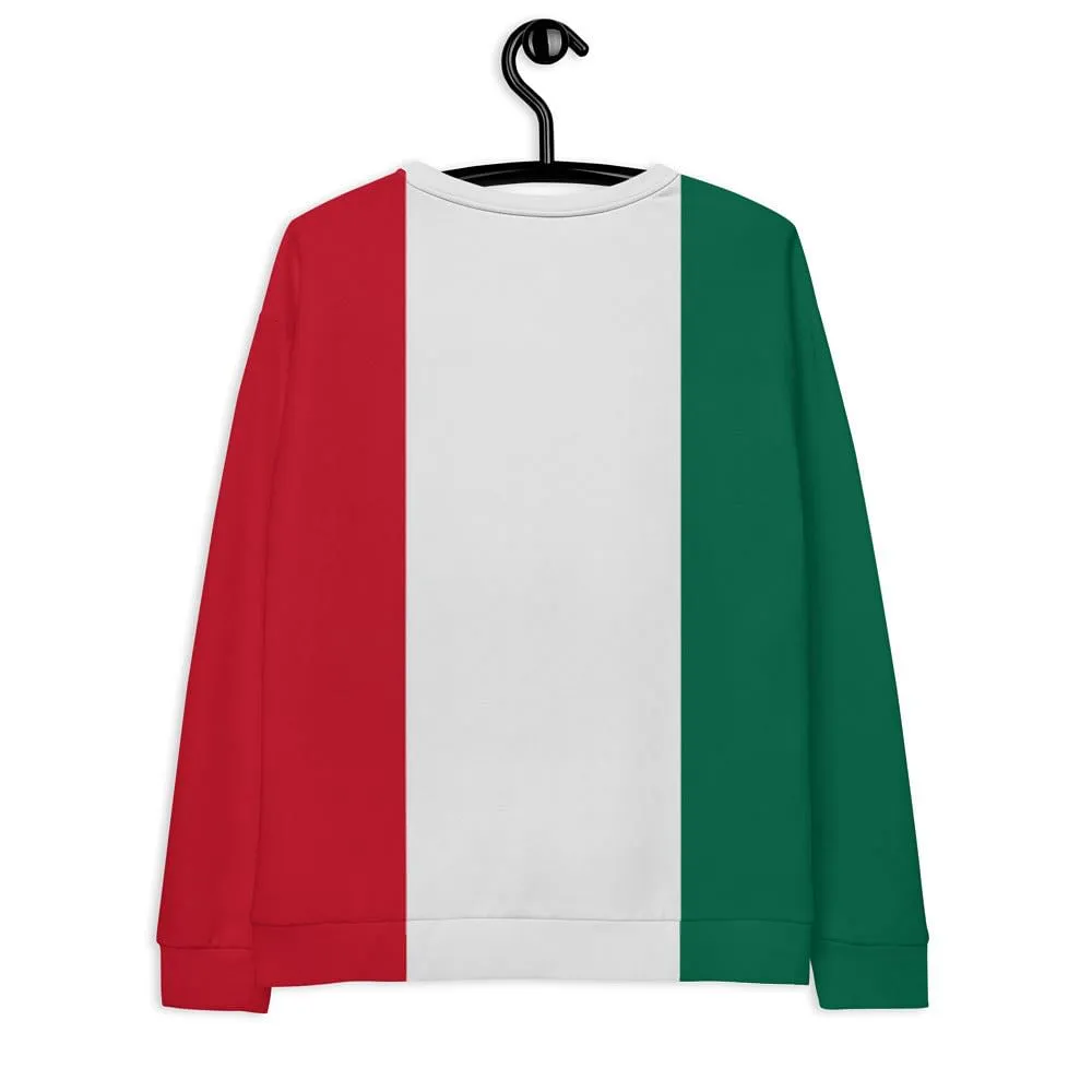 Mexican Flag Sweater / Mexico Flag  Shirt /  Mexico Flag Colors