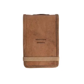 Mini Gratitude Leather Journal