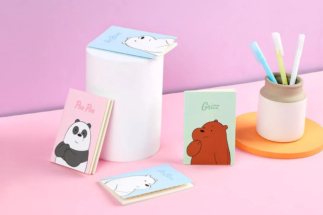 MINISO We Bare Bears 4.0 -Small Stitchbound Book(4pcs)-Random Color