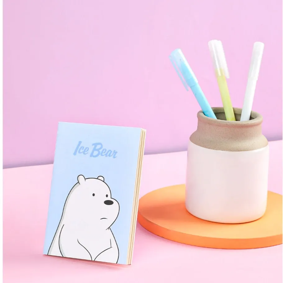 MINISO We Bare Bears 4.0 -Small Stitchbound Book(4pcs)-Random Color