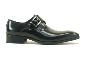 Monk Strap Buckle Leather Shoes