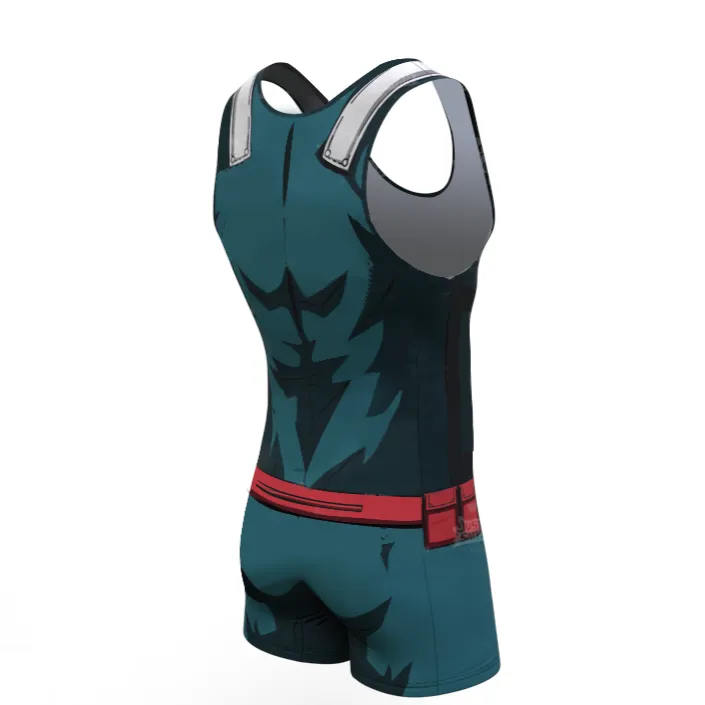 My Hero Academia 'Deku' Men's Powerlifting Singlet