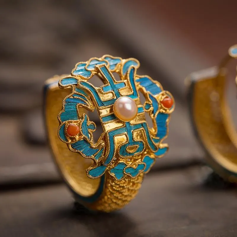 Original designer Unique Ancient Gold Craftsmanship