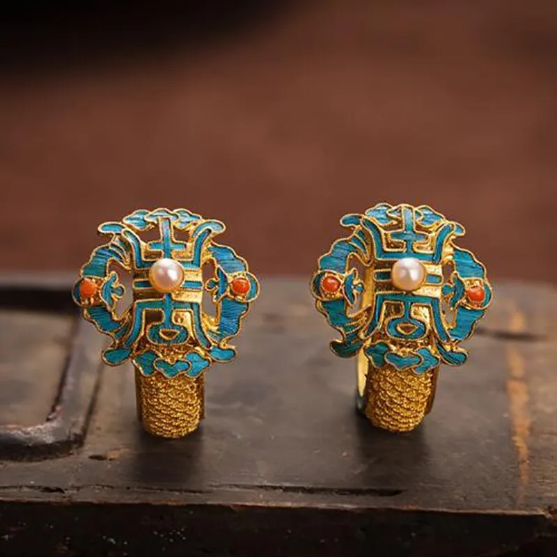 Original designer Unique Ancient Gold Craftsmanship