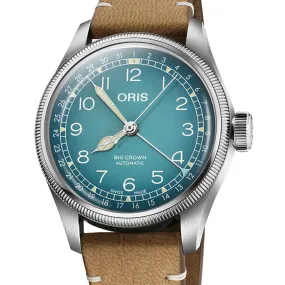 Oris 38MM Big Crown X Cervo Volante Gradient Blue Dial Watch 01 754 7779 4065-Set