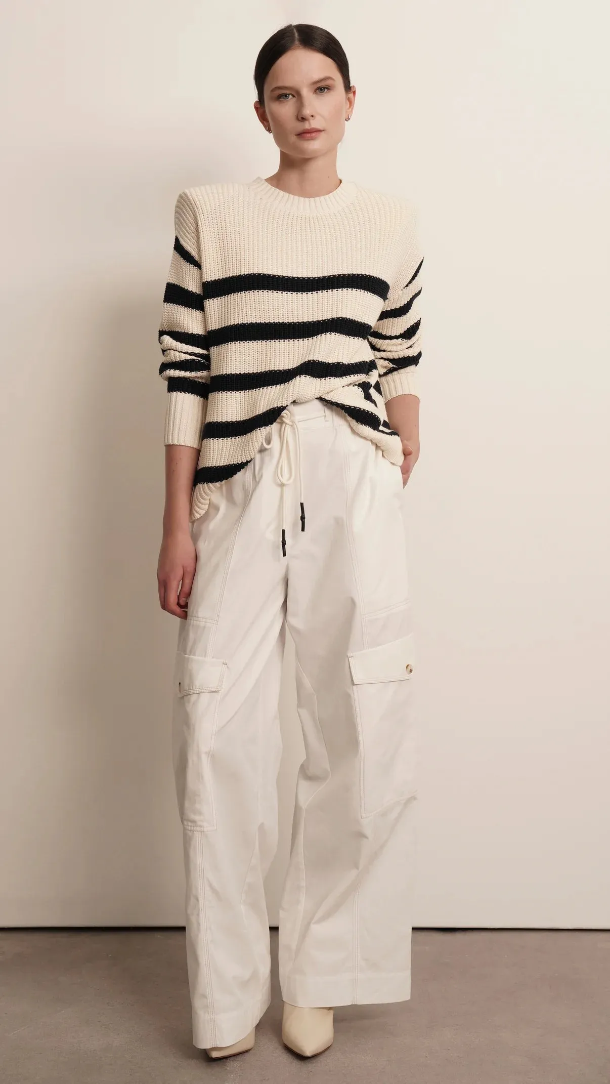 Parentezi - Mia Sweater - Navy Stripe