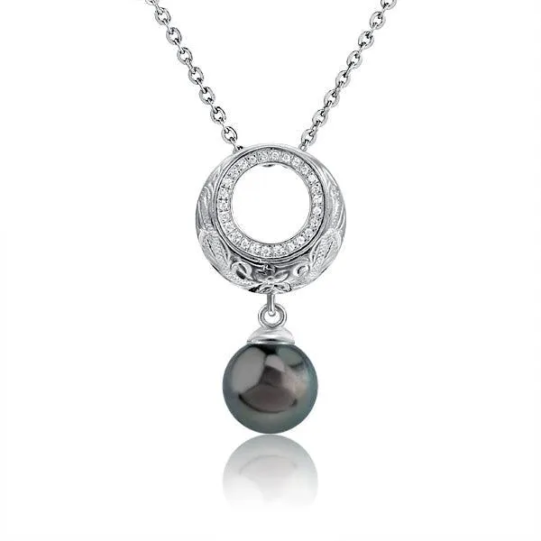 Pearl Kanaloa Infinity Pendant